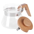thumbnail image 2 of Tea Kettle, Anti-Scalding Wooden Handle Easy To Grasp The Capacity Coffee Kettle, Man For Woman, 2 of 8