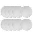 thumbnail image 5 of O'Creme White Wraparound Cake Pastry Round Drum Board 1/4 Inch Thick, 8 Inch Diameter - Pack of 10, 5 of 9
