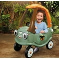 thumbnail image 2 of T-Rex Cozy Coupe by Little Tikes Dinosaur Ride-On Car for Kids, 2 of 7