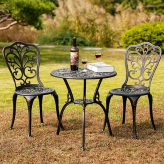 Bistro Red Patio Chairs Walmart Patio Dining Chairs Metal Patio