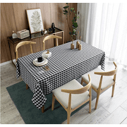 Checkered Tablecloth Rectangle - Stain Resistant, Waterproof and Washable Table Cloth Gingham for Outdoor Picnic, Holiday Dinner(6 sizes,5 color)