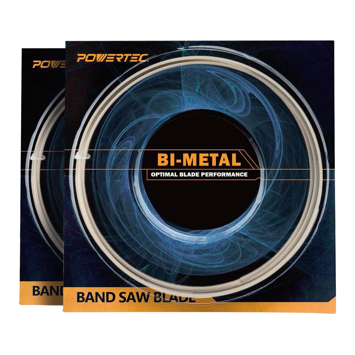 POWERTEC Bi-Metal Band Saw Blade – 64-1/2 X 1/2 Inch, 14/18 TPI Blade For 4x6 Metal Bandsaws - View #2