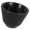 thumbnail image 4 of Shisuyan Cast Iron Kung Fu Tea Cup 80ml Asian Teacup Retro Style Tea Tasting Mug for Teahouse and Home Portable Reusable Mini Mug with Non-slip Texture, 4 of 8