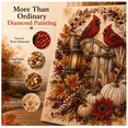 thumbnail image 4 of Autumn & Thanksgiving DIY Diamond Painting Kit, Harvest Scene Options, Relaxing Beginner Diamond Art for Tabletop & Mantel Display, 4 of 7