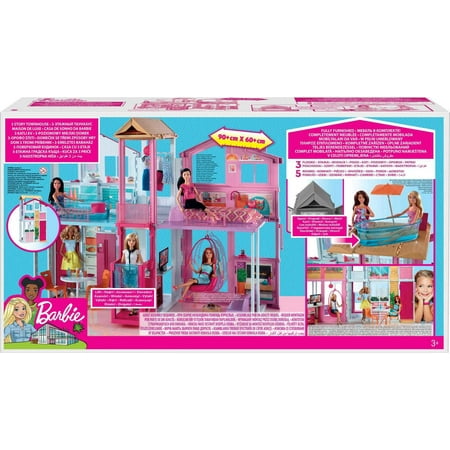 Barbie 3 Story Townhouse, ages 3 & up