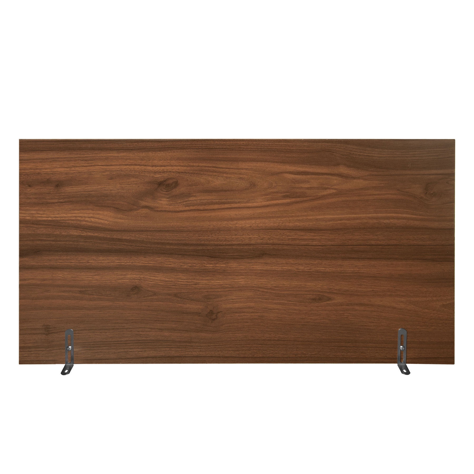 S-HOME 4 Door Storage Cabinet Featuring 1 Drawer and Adjustable Shelves in Engineered Rattan for Home Organization, Walnut