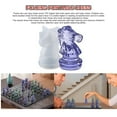 thumbnail image 5 of Niovtt 3D International Chess Pieces Mold DIY Chess Pieces Silicone Mould (Knight), 5 of 7