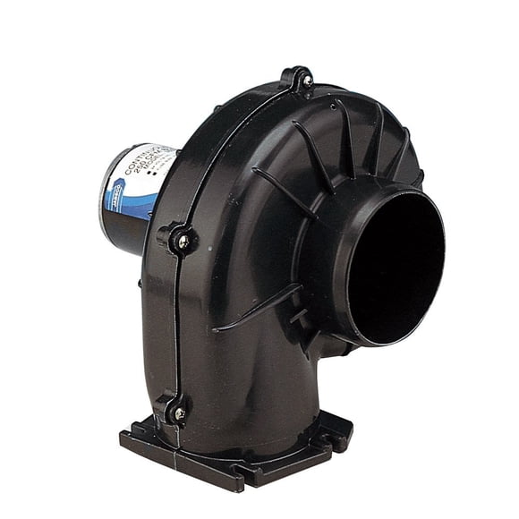 Soplador Jabsco 35760-0092, soporte de brida CE 250 CFM, 10 cm, color negro