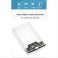 thumbnail image 4 of Carcasa para Disco Duro Externo USB 3.0 de 2,5 Pulgadas, SSD, Carcasa para Disco Duro Externo, Carcasa Transparente para HDD., 4 of 5