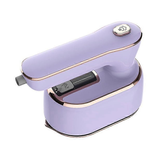 (Purple)Mini Iron,Travel Iron,Mini Ironing Machine,Portable,180 Swivel,Steam Iron with 100ml Water Tank,Wet and Dry,for Family and Travel