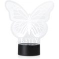 thumbnail image 1 of Nauchild Night Light Butterfly Night Lamp Touch Control 7 colores que cambian el nombre personalizado Led Night Lights para la decoración de la habitación Ideas de regalos personalizados para niños Feliz Sencillez, 1 of 4