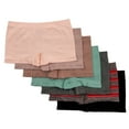 thumbnail image 4 of Alyce Ives Intimates Boyshort Panties for Women Seamless and No Show, Skin Tones, XL, 7-Pack, 4 of 10