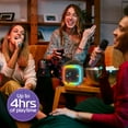 thumbnail image 4 of Kiddos LED Mini Karaoke Machine, Bluetooth Speaker with 2 Wireless Microphones, Blue, 4 of 8