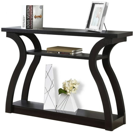 Hall Console monarch accent table 47"l / cappuccino hall console - walmart Hall Console monarch accent table 47"l / cappuccino hall console - walmart