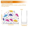 thumbnail image 3 of Umbrellas Raindrop Napkin Holder for Table Clear Napkin Stand Paper Holder Acrylic Organizer Dispenser Napkins for Dinner Kitchen Restaurant Room, 3 of 8