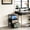 Pattern, variant on Coliware File Cabinet with Charging Station, Wood Printer Stand with Drawer Storage Shelves, Filing Organization Fits A4 Letter Size, Home Office Furniture for Under Desk Storage - Rustic Brown