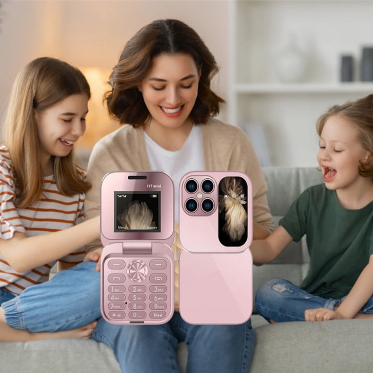 2025-2026 New Mini Flip Mobile Phone Without 2 SIM Card Small