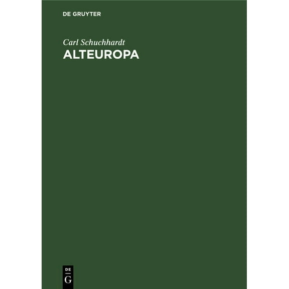 Alteuropa, (Hardcover)