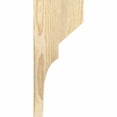 thumbnail image 3 of 6"W x 6"D x 14"H Monterey Rough Sawn Corbel, Douglas Fir, 3 of 9