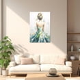 thumbnail image 5 of ZHONGYUTONG Dancing Canvas Wall Art Dancer Girls Pictures Ballet Women Painting Elegant Dancer Poster for Living Room Decor Framed (20.00" x 30.00"), 5 of 5