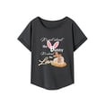 thumbnail image 1 of Camiseta para mujer con cuello redondo, camiseta básica para ir de compras, trabajo, vacaciones, mujer M, 1 of 7