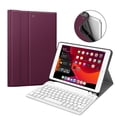 thumbnail image 1 of Fintie Keyboard Case for iPad 9th/8th/7th Generation (2021/2020/2019) 10.2 Inch, Detachable Keyboard and Soft TPU Stand Cover with Built-in Pencil Holder, 1 of 7
