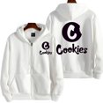 thumbnail image 3 of Sudadera con capucha Y2K con cremallera para hombre y mujer, suéter de gran tamaño con estampado de letras de Hip Hop, chaqueta Punk Harajuku, abrigo, Tops, ropa de calle, novedad de 2023, 3 of 3