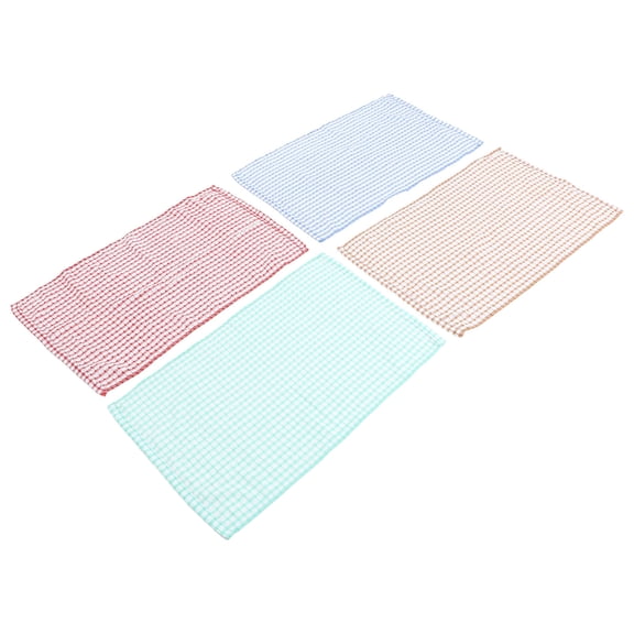 BESTYASH 4-Pack Soft Cotton Kitchen Dish Towels Quick Absorbent and Gentle Utensils for Everyday Use
