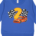 thumbnail image 3 of Inktastic Number Two Race Car Toddler Sweatshirt, 3 of 4