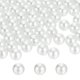 thumbnail image 1 of Uxcell 580pcs 10mm Perlas de Imitación Blancas ABS Rellenos para Jarrones 300g Relleno de Adornos para Manualidades, 1 of 6