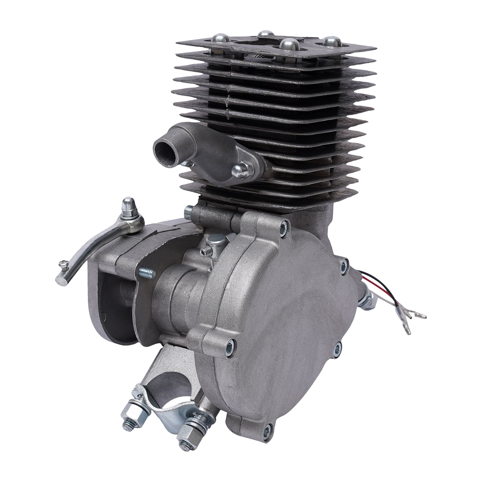 100cc Bicycle Engine Kit, 2-Stroke Gas Motorized Bicycle Kit Fit for 26-28" Bikes, Motor Bike Modified Set
