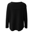 thumbnail image 6 of Women's Knit Bow Sweater Solid Color Pullover Top, 6 of 6