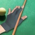 thumbnail image 2 of KGOTA Non-Slip Billiards Match Gloves Left/Right Hand Pool Cue Gloves Breathable Billiard Gloves 3 Fingers Pool Gloves  for Women Men, 2 of 9