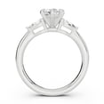 thumbnail image 3 of Eloya Jewel 1.7 Ct Marquise Cut Engagement Solitaire Ring for her - 3 Stone Wedding Band for Women - Moissanite in 14K White Gold Plated - Perfect Anniversary Ring for Women's, 3 of 3