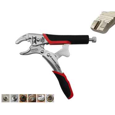 VAMPLIERS JAWZ VT-003-7LP by Vampire Tools 7.5" Screw Extraction Locking Pliers with Warranty, Screw Removal Tool