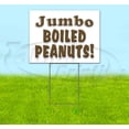 thumbnail image 1 of Jumbo Boiled Peanuts (18" x 24") Yard Sign, Includes Metal Step Stake, 1 of 6