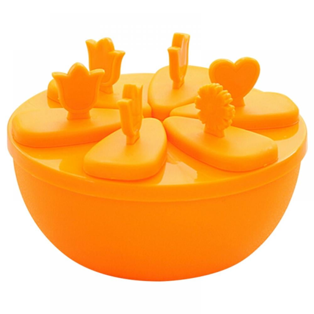 Popsicle Molds For Kids Toddles 6 Cavities Food Grade PP Homemade
