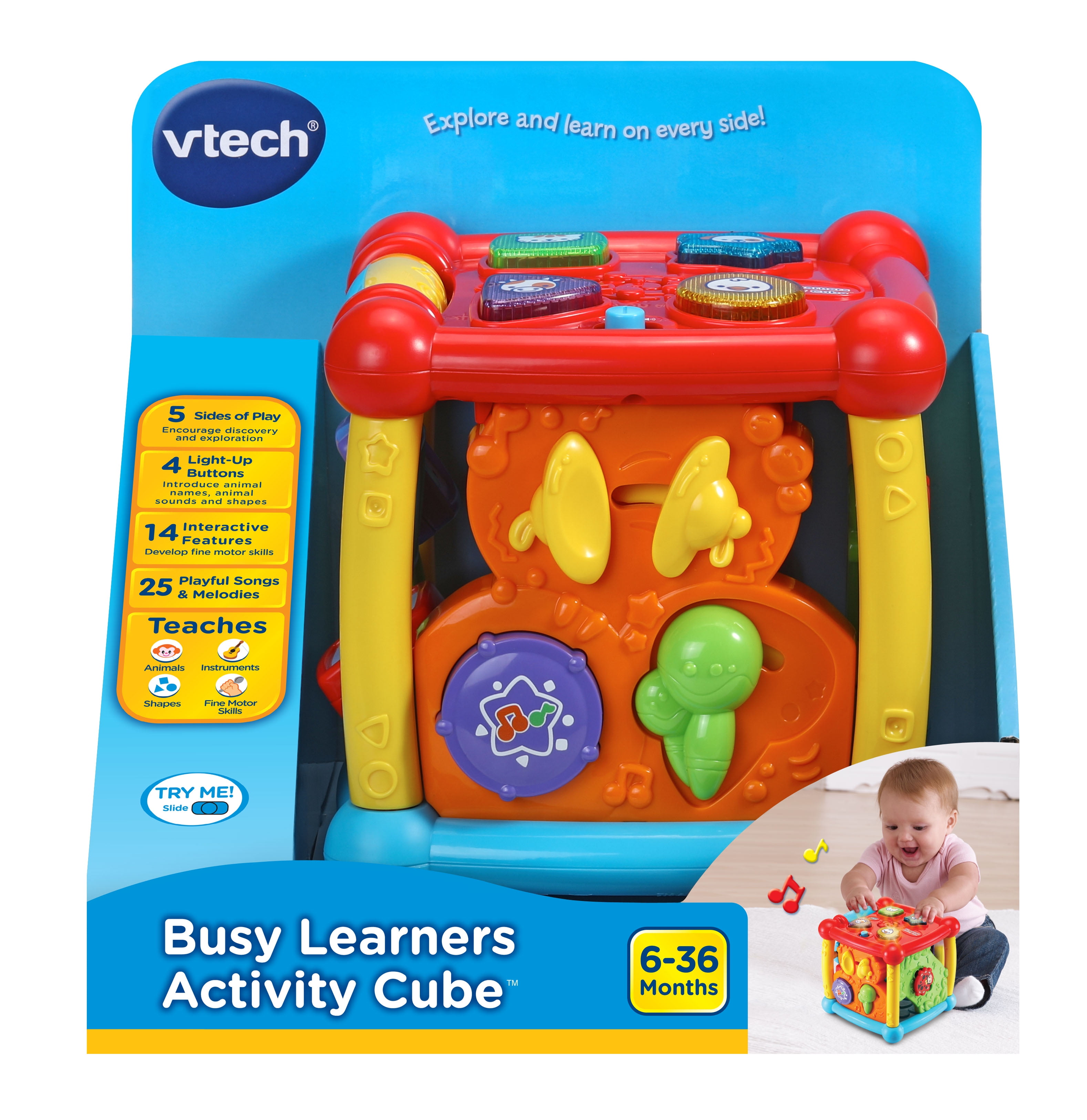 Cube interactif v yech - V tech