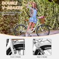 thumbnail image 4 of Bicicleta MOONCOOL Beach Cruiser de 7 velocidades para mujer, 24/26 pulgadas, 4 of 6