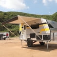 thumbnail image 3 of ALEKO Auvent Rétractable pour Véhicule Récréatif 16 x 8 Pieds Patio Camping Vinyle Imperméable Noir, 3 of 11