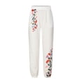 thumbnail image 4 of Pantalones de verano para mujer, informales, cómodos, con bolsillos sueltos, de color sólido Pompotops ulkah939193, 4 of 6