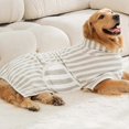 thumbnail image 3 of Bathrobe for Dogs Super Absorbent Dog Bathrobe Robe Quick-Drying Dog Bath Towel for Large/Medium/Small Dog, 3 of 4