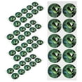 thumbnail image 4 of TAILTOSS 5Sheets 10StickersPerSheet Round Green PVC Pot Labels for Vegetable Seedling Labels, 4 of 8