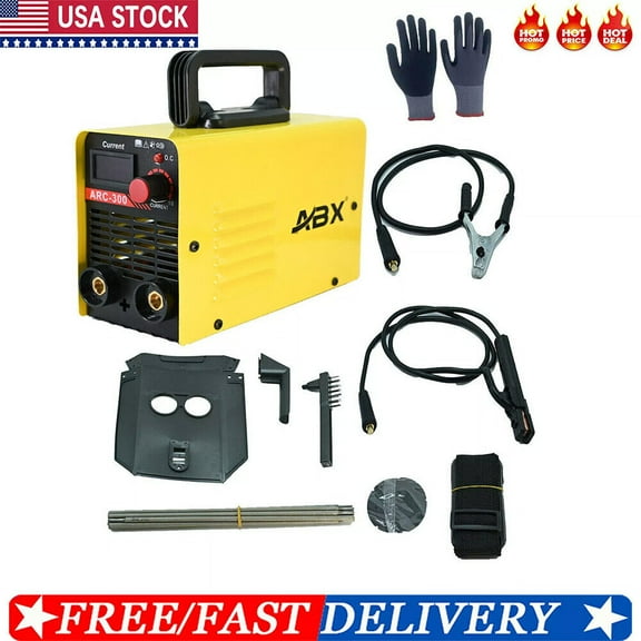110V 300AMP Mini IGBT ARC Welding Machine Inverter DC MMA Electric Welder Stick