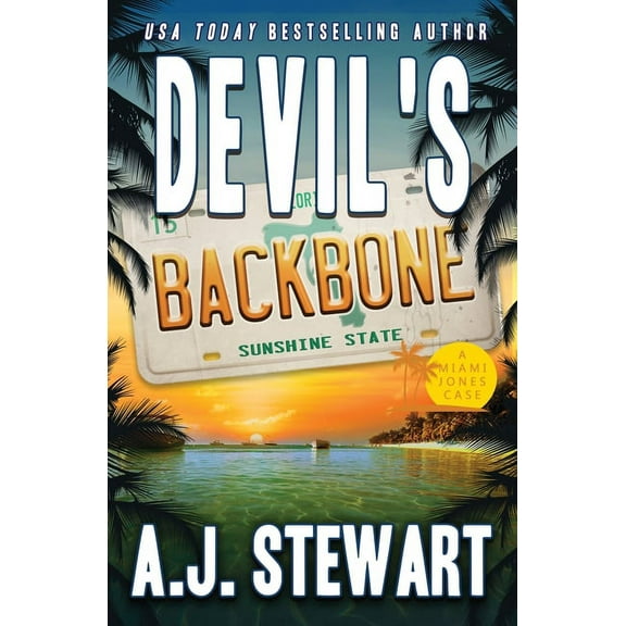 Miami Jones Florida Mystery Devil's Bankbone, Book 15, (Paperback)