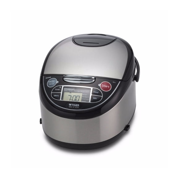 Tiger JAX-T10U-K 5.5-Cup (Uncooked) Rice Cooker and Warmer - Stainless Steel