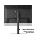 thumbnail image 4 of Desktop Monitor Arm Holder Lcd Led Display 14-27In Touch Screen Stand Mount Support Plasma Tv Base Pc Metal Bracket, 4 of 5