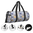 thumbnail image 3 of Vsdgher Colorful Mandalas 45L Foldable Duffel Bag, Sports Gym Bag,Overnight Bag, Portable Weekender Bag for Airplanes, 3 of 6