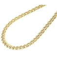 thumbnail image 2 of 10K Yellow Gold 6MM Double Cuban Curb Italian Link Chain Necklace 24 Inch, 2 of 5
