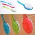 thumbnail image 3 of Bath Brush plastic Handle Back Scrubber Shower Body Massager Bathing Skin Cleaning Tool, 3 of 10